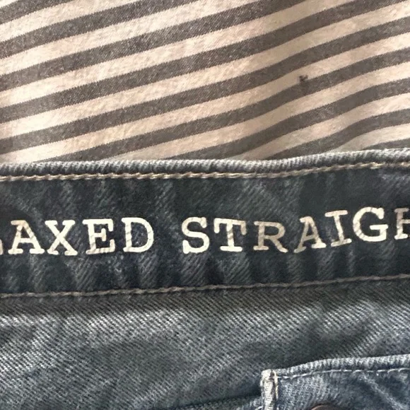 Madewell Carpenter Button Up Relaxed Straight Boot-Cut Jeans Women's Size 30x32 - Picture 4 of 5